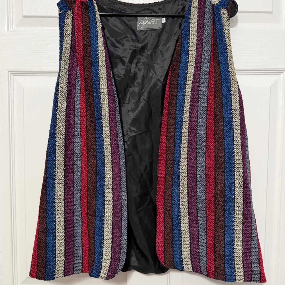 Palettes Colorful Striped Vest for Men